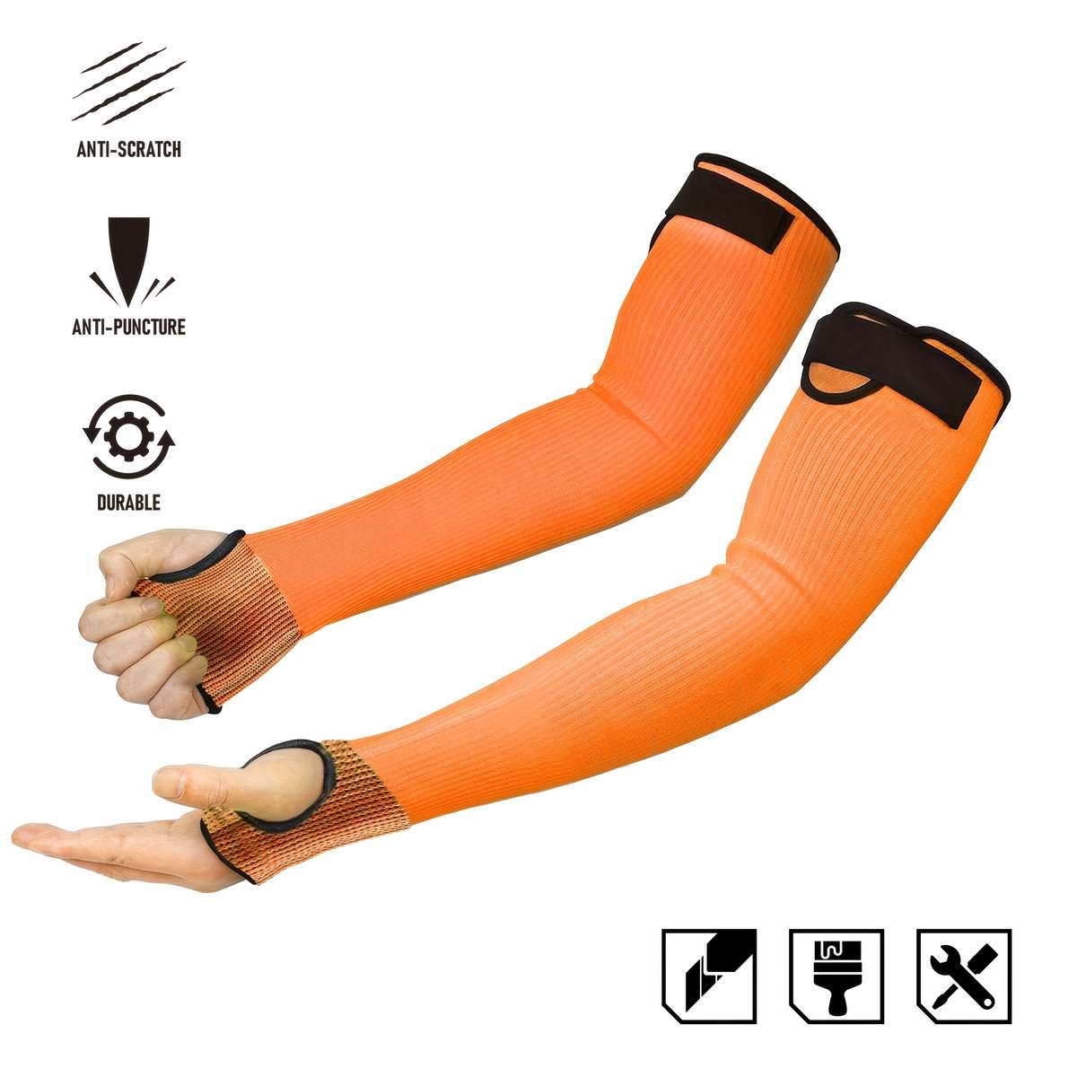 Sunscreen Sleeves Color Black2Pcs Size One Size