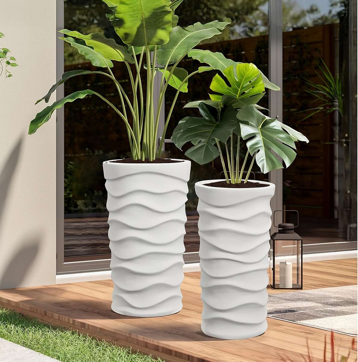 Flowerpot Color White