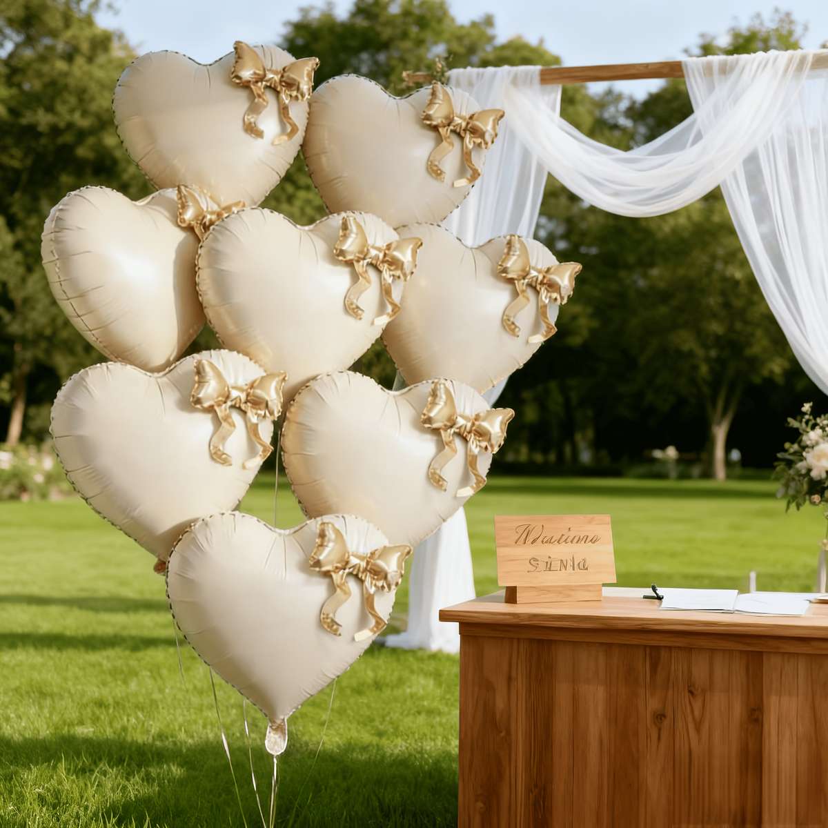 Wedding Supplies Color Beige Color