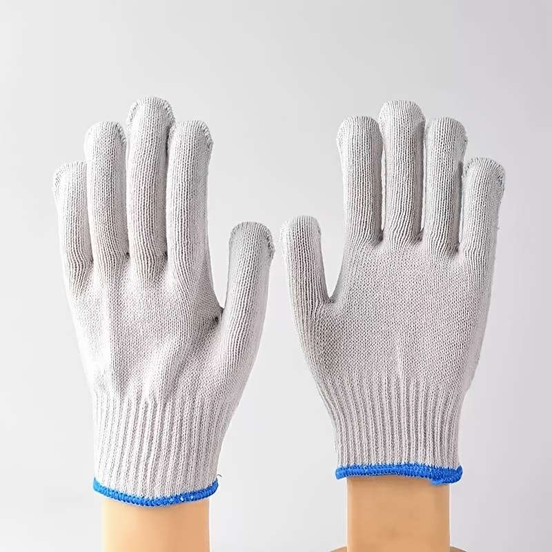 Work Gloves Color 10Pcs 5 Pairs