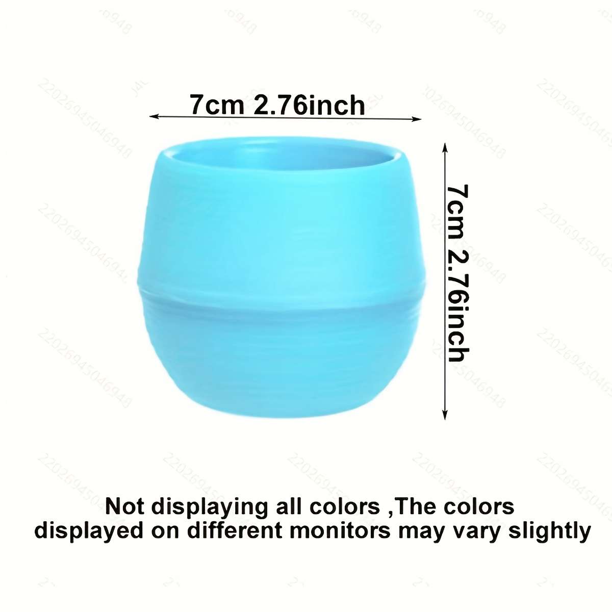 Flowerpot Items 5Pcs Red