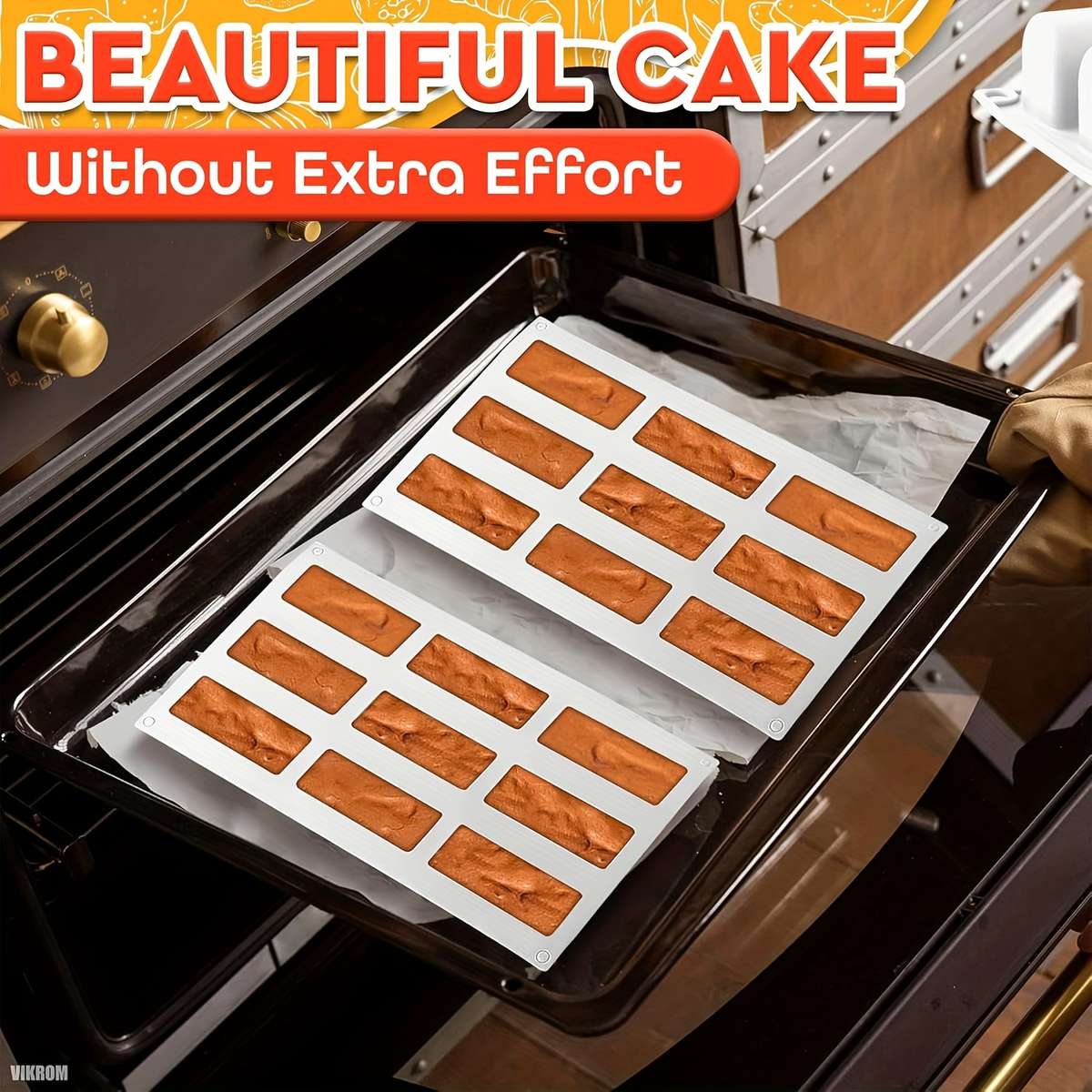 Suitable For Baking Molds Color White