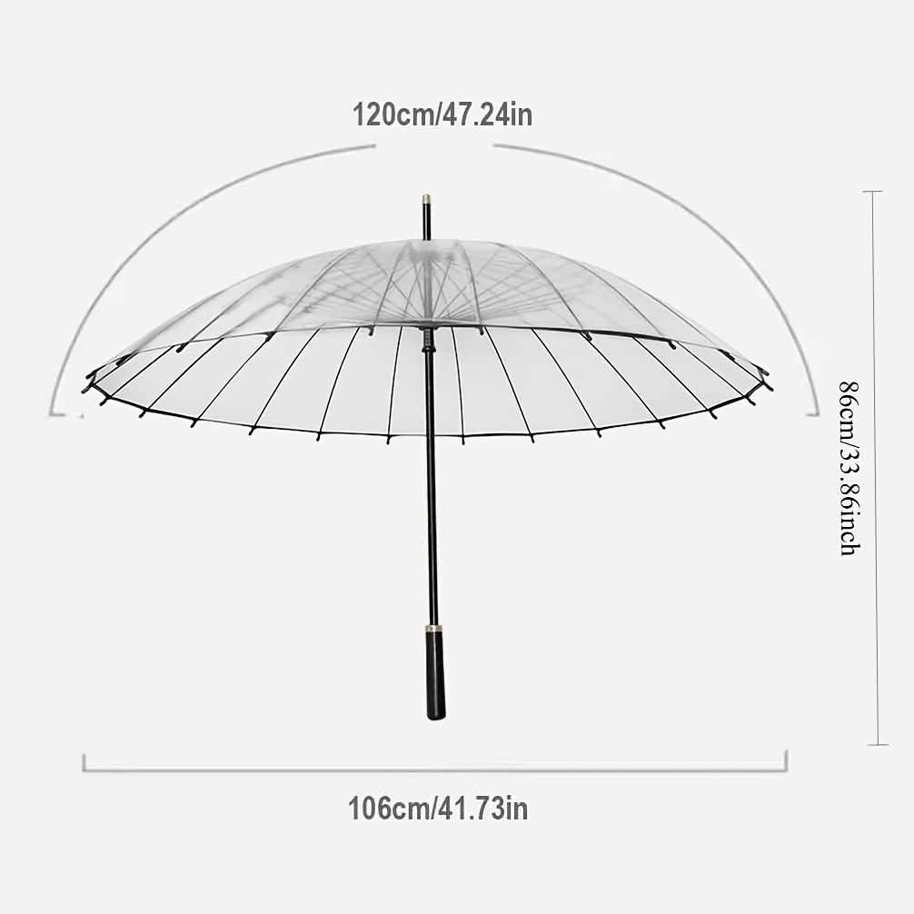 Umbrella Items 24Rib Pvc Umbrella
