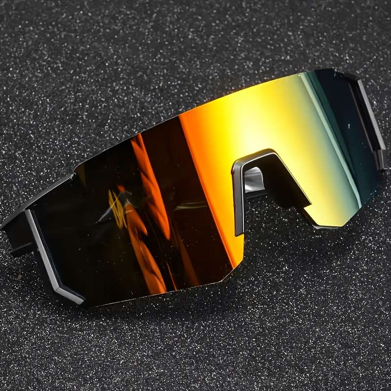 Cycling Glasses Style White Frame Blue Mercury