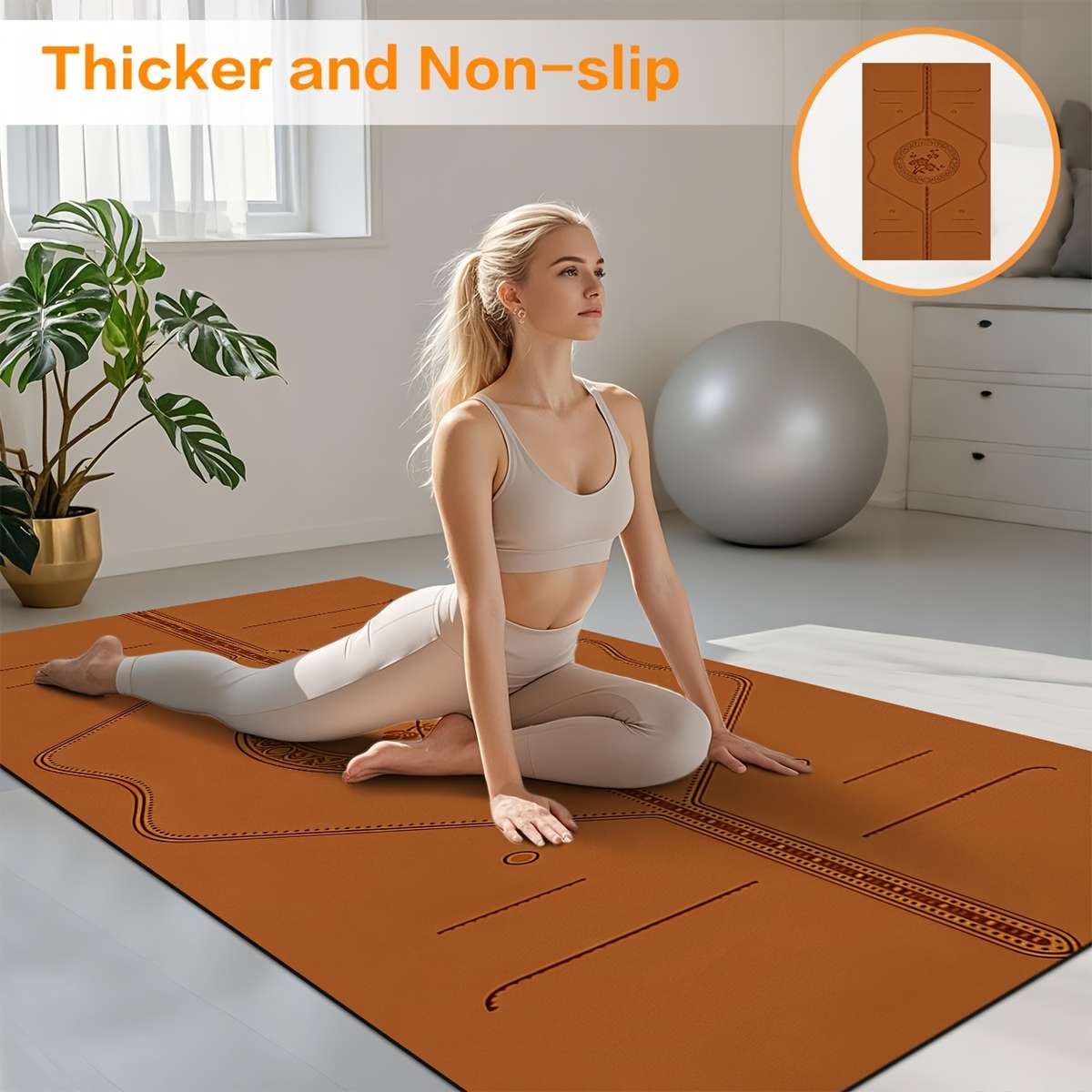 Yoga Mat 80*180Cm31.5*70.87In