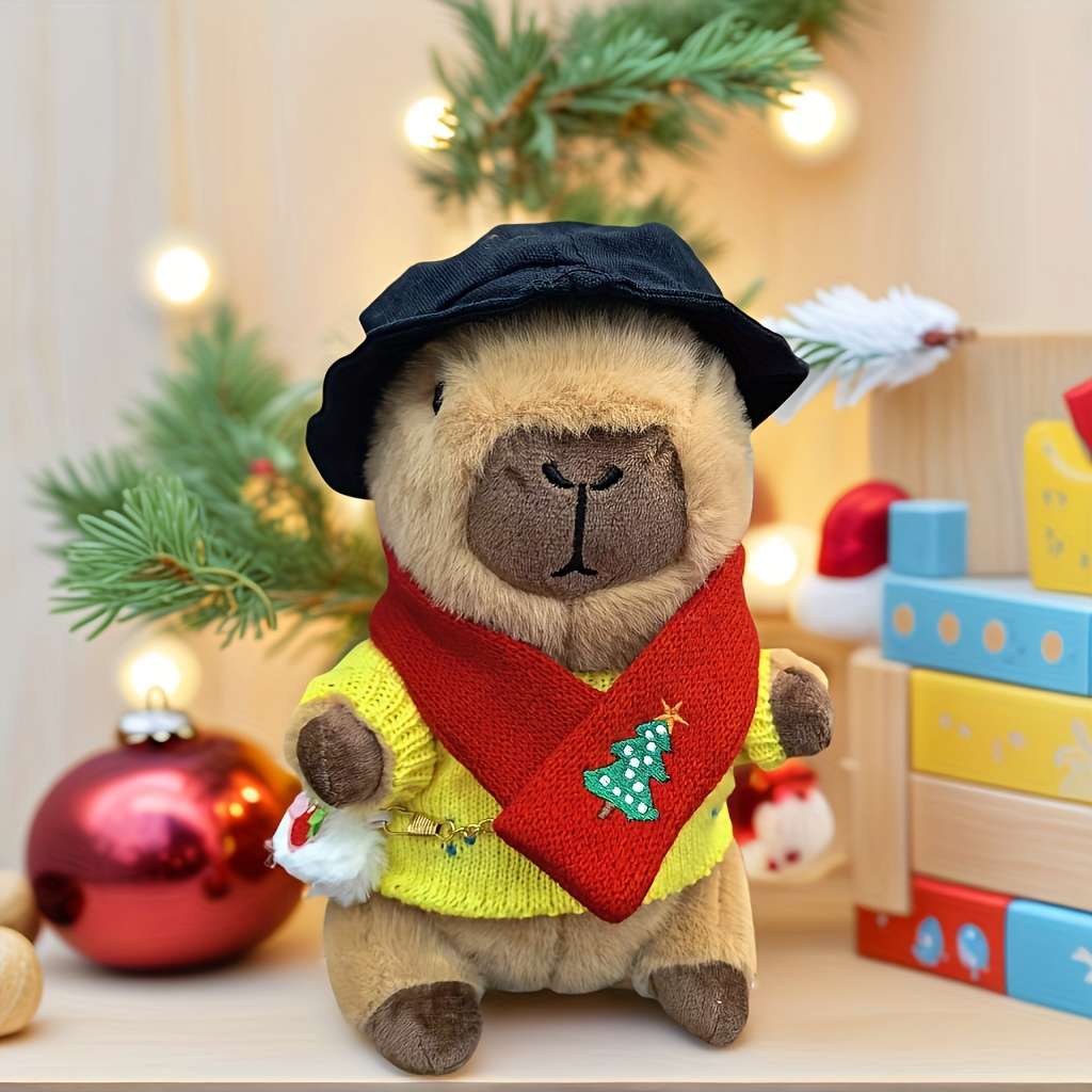 Plush Toys Color Brown 10Pcs Plush Toys