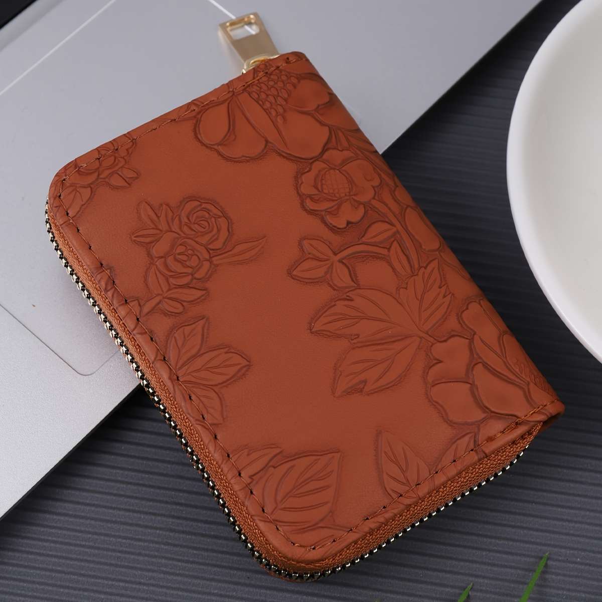 Women'S Stylish Minimalist Wallet Short Design Large Capacity With Multiple Card Slots S