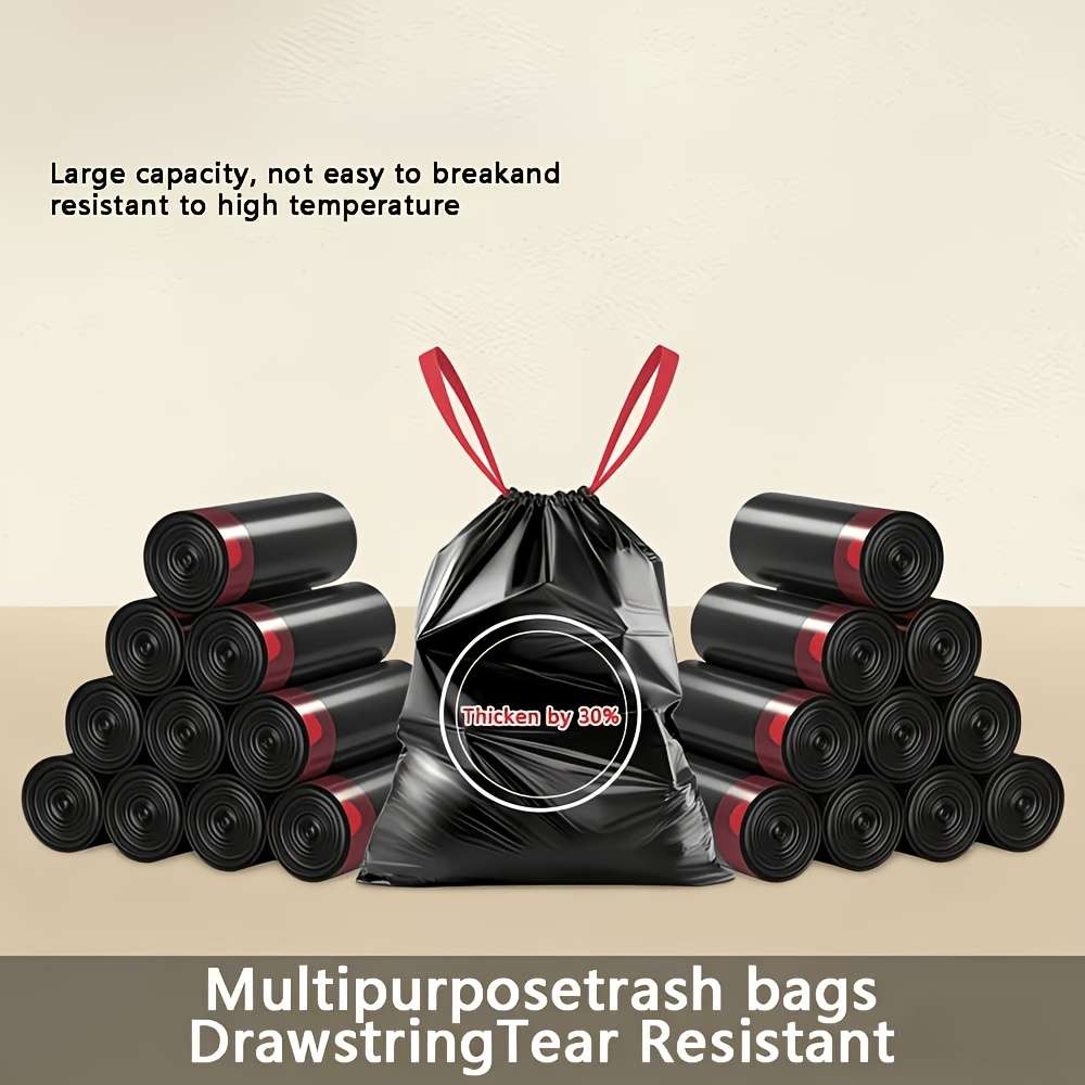 Trash Bag100Pcs Black