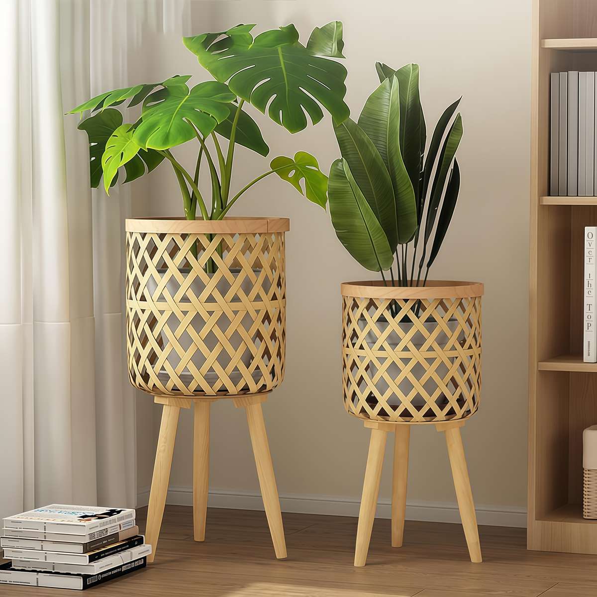 Flowerpot Size M Add L 2Pcs Set