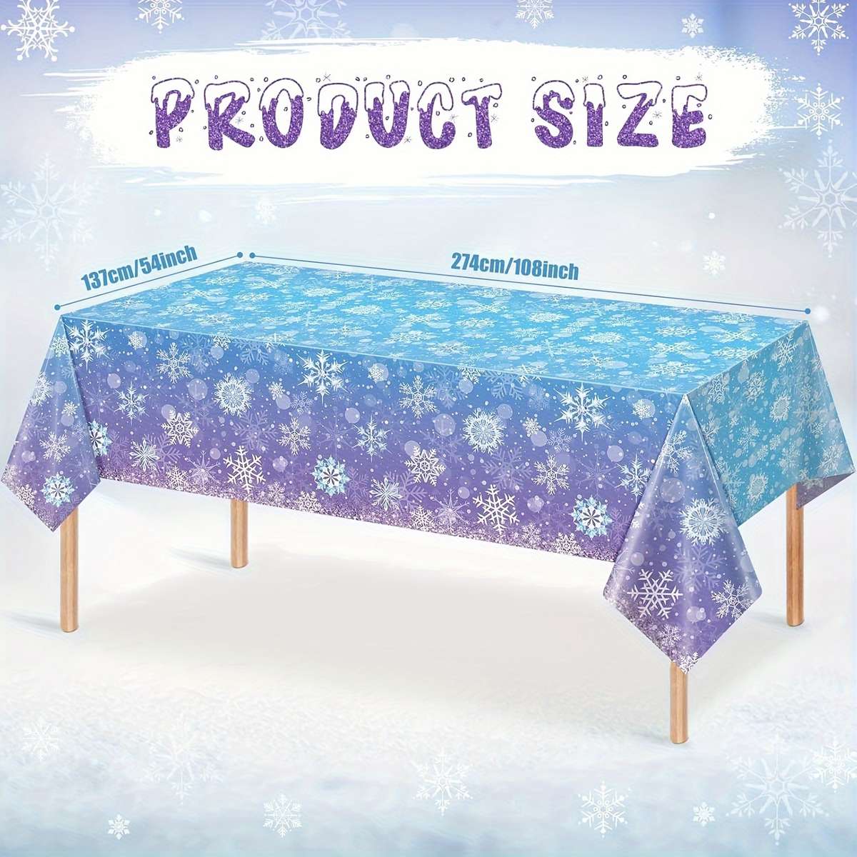 Christmas Tablecloth Quantity 2Pcs