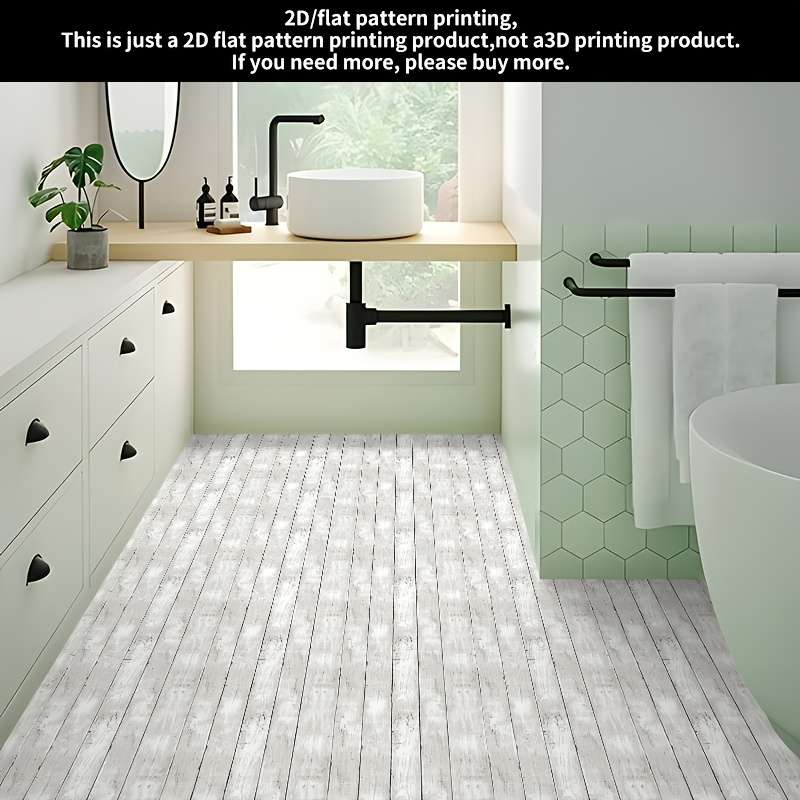 Self Adhesive Floor Stickers 11.8Inchx11.8Inch30X30Cm
