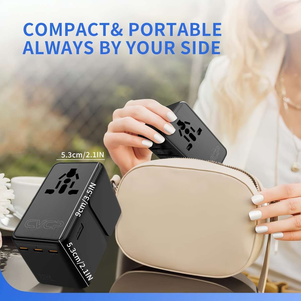 Reliable Voltage Portable Power Adapter With Usb Fast Charging For Off-Grid
