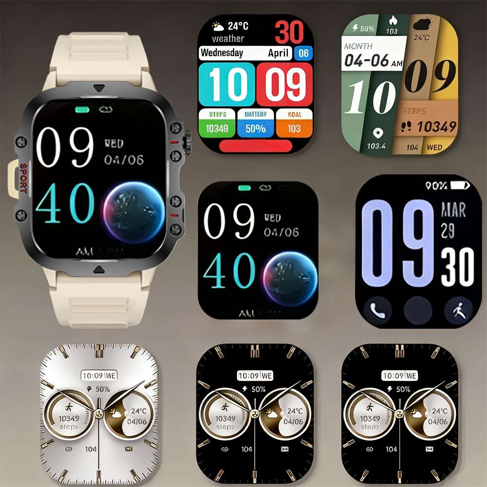 Unisex Smart Watch Wireless Call Sms Multi Sport Modes Remote