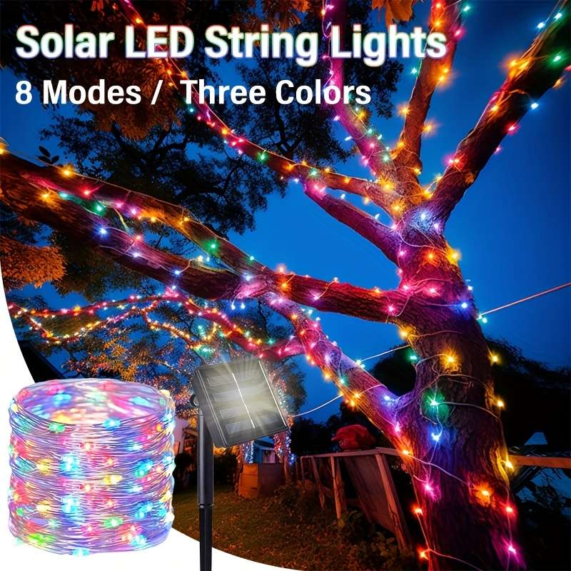 String Lights Color White Model  50Leds 7.01Meter