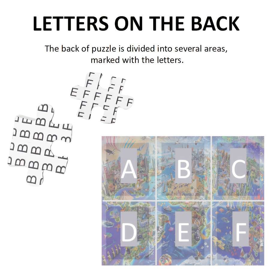 1000 Piece Mini Paper Jigsaw Puzzle