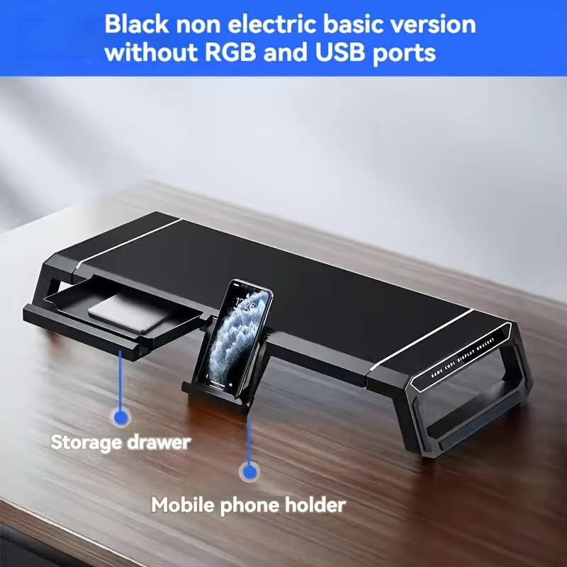 Computer Stand  Color White Model Regular