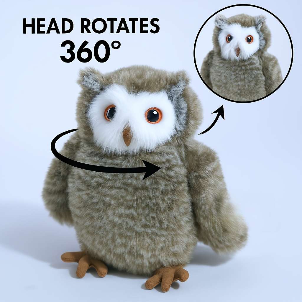 Plush Toyss Style 25.4cm owl
