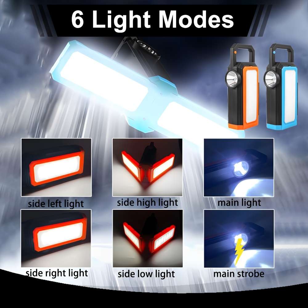 Solar Emergency Lights Items Blue Lamp