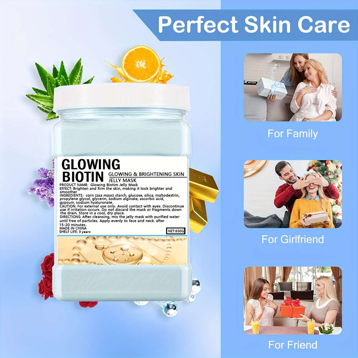 Facial Mask Items 650G Jelly Mask Powder