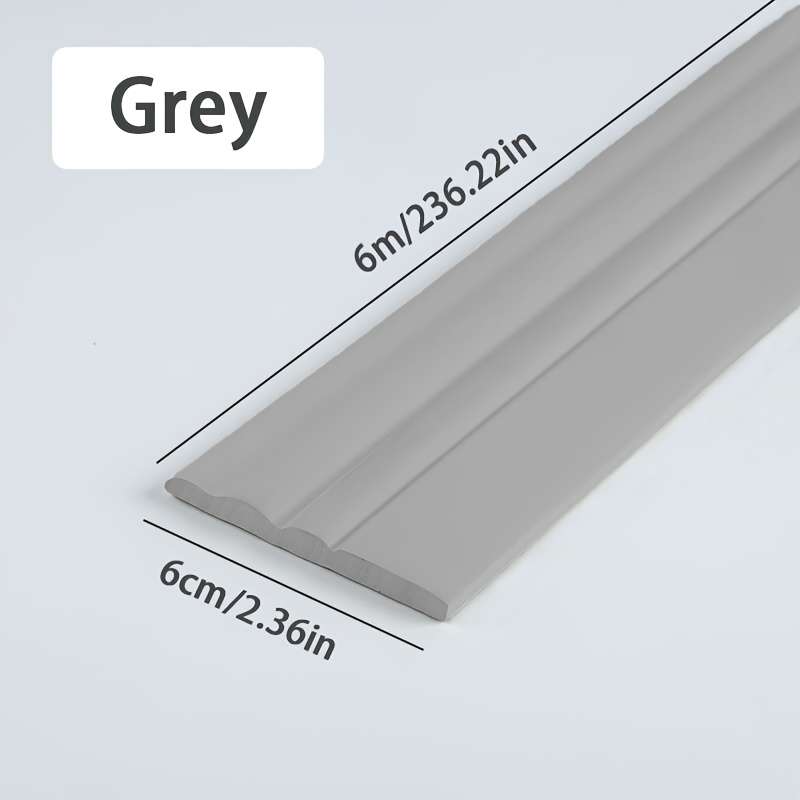 Skirting Board Grey Model 7.98Cm6.0Meter