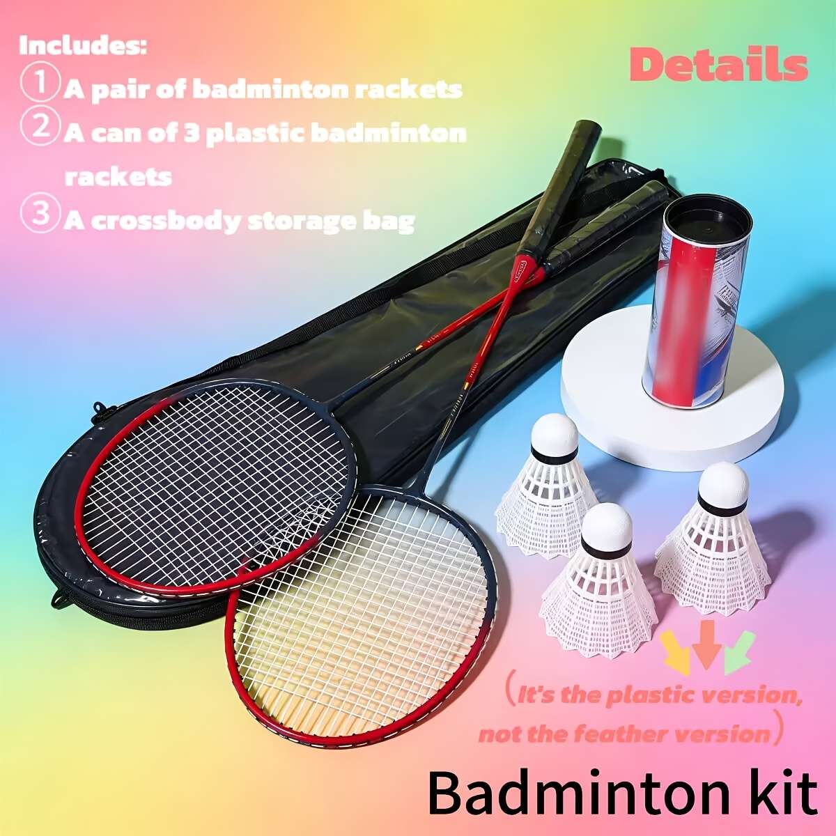 Badminton Racket Model Badminton Racket With Ball Applicable Peopleadult