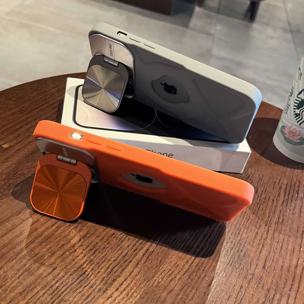 1Pc Orange For iPhone 15 Plus Durable And Child Friendly Phone Case