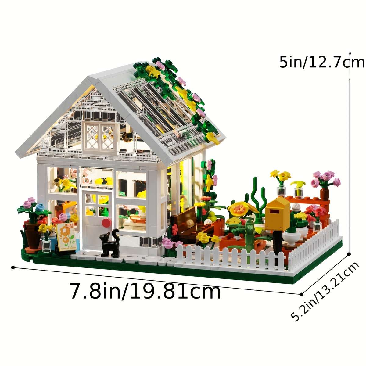 3D Building Model Puzzle Set Model 758Pcs