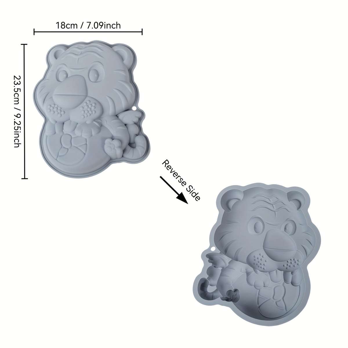 Suitable For Baking Molds Color Gray Model Cake Mold