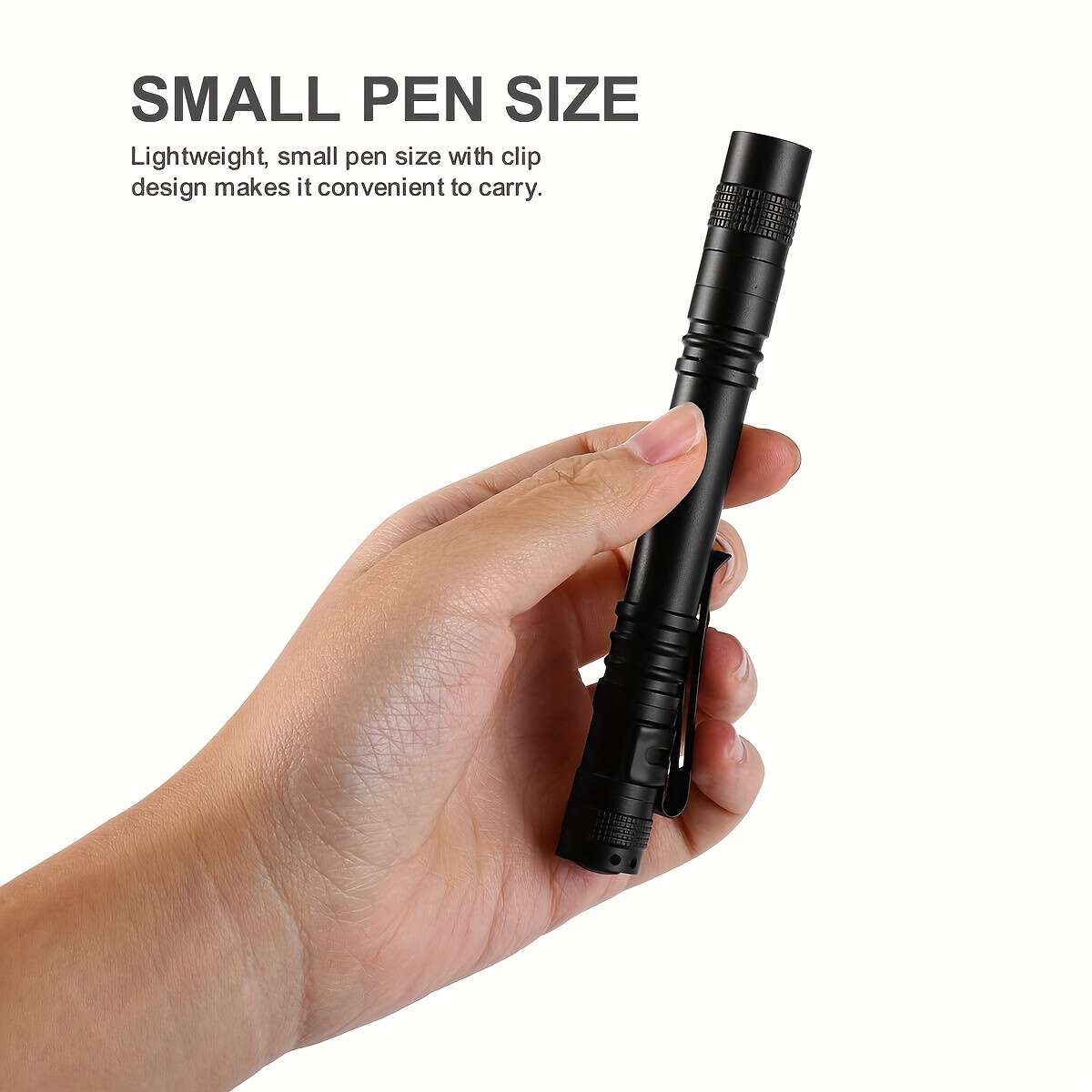 Efficient 1Pc Mini Pen Light Flashlight Small Led Professional Reliable