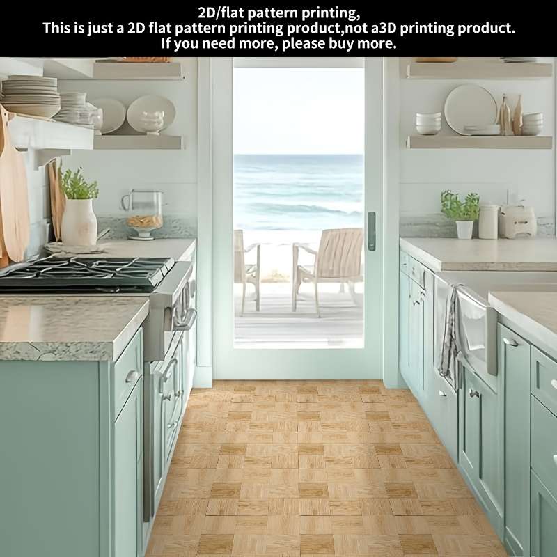 Self Adhesive Floor Stickers 11.8Inchx11.8Inch30X30Cm