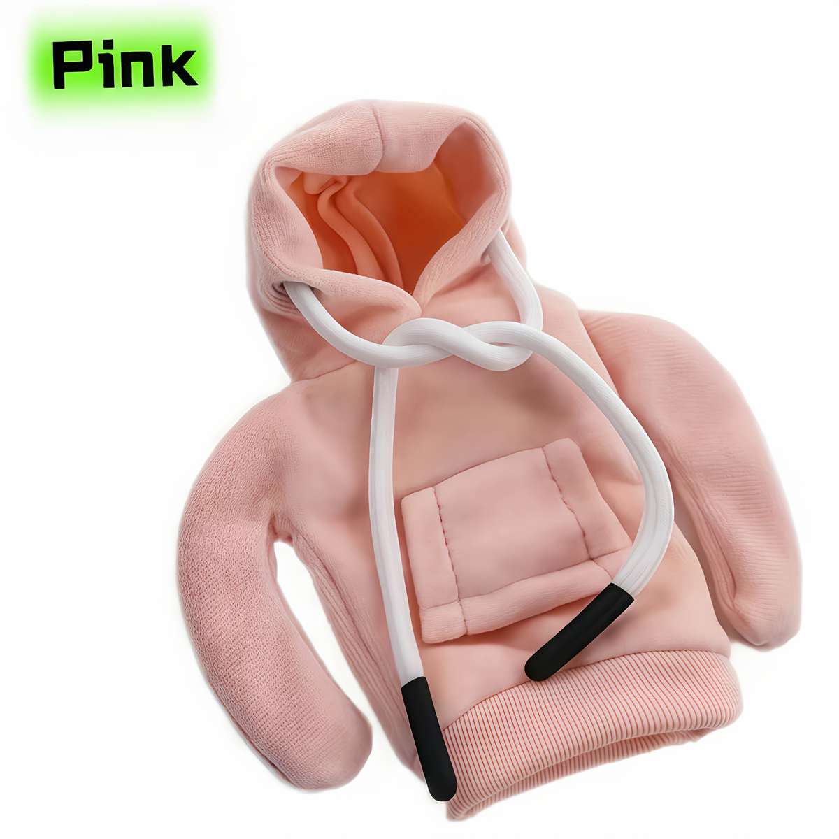 Car Interior Decor Solid Color Hoodie Stylecolor Black Style