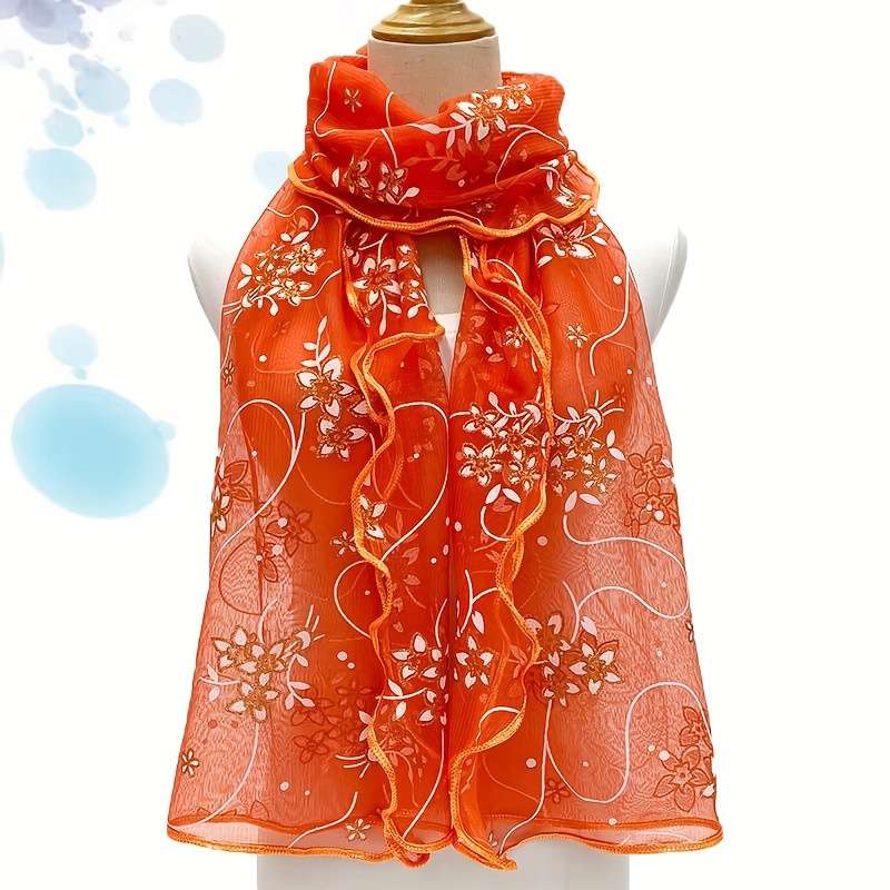 Scarf Color Orange