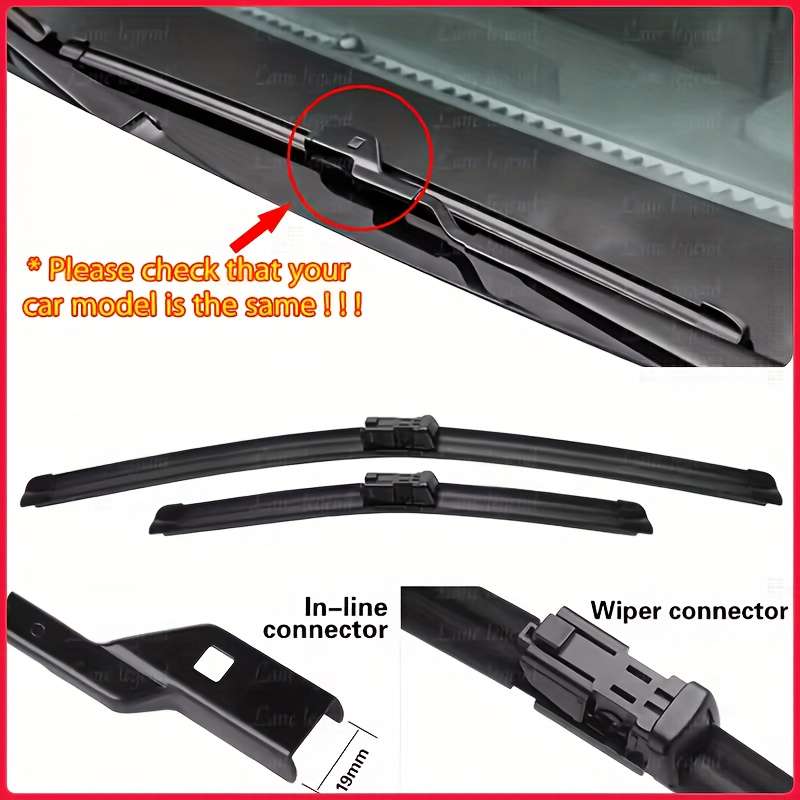 Windshield Wipers Model For Ford Fiesta 7 2017 2023