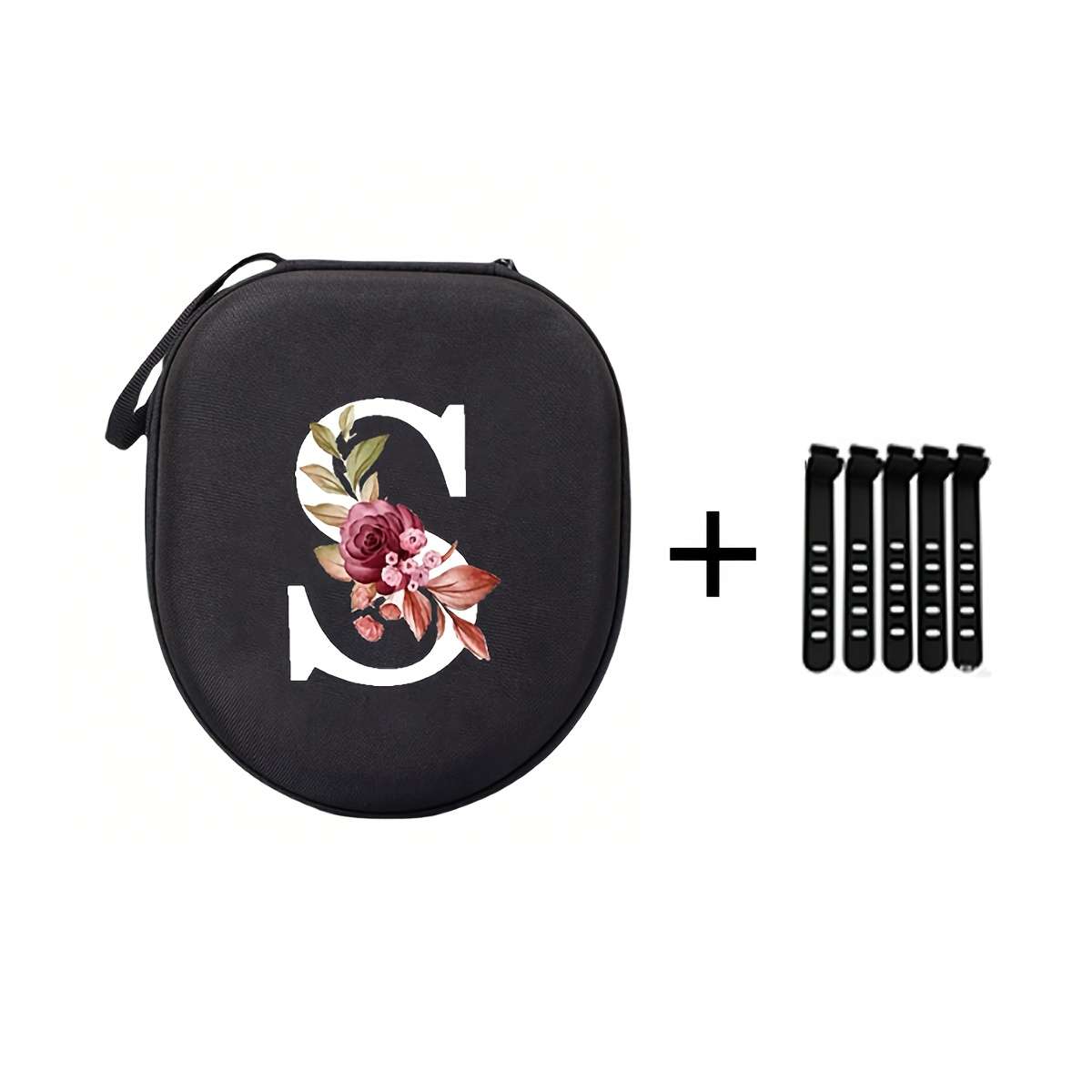 Storage Bag Style Letter S   Cable Organizer 5Pcs