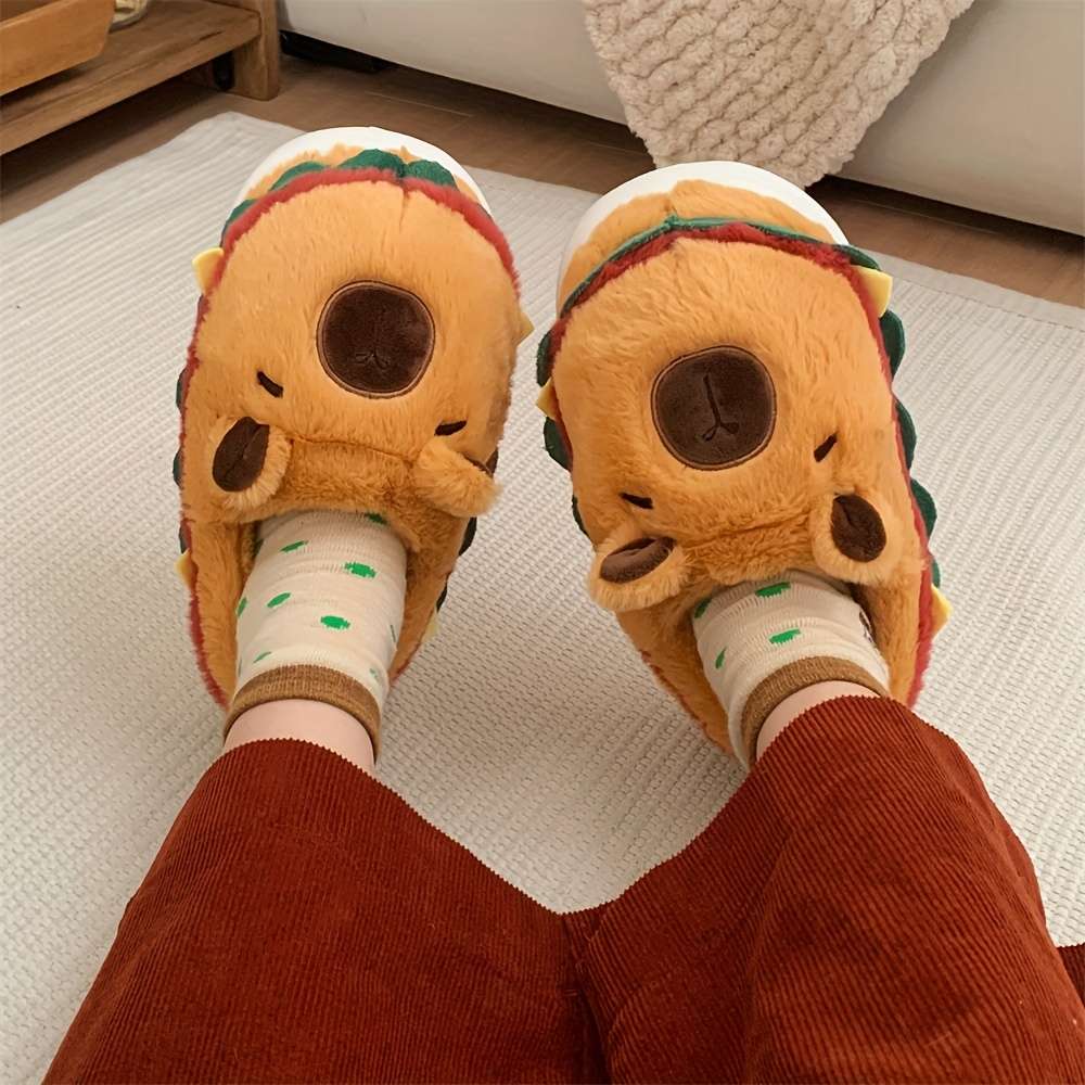 Cotton Slippers Color Orange Sizeuk 7-7.5 Big Kid