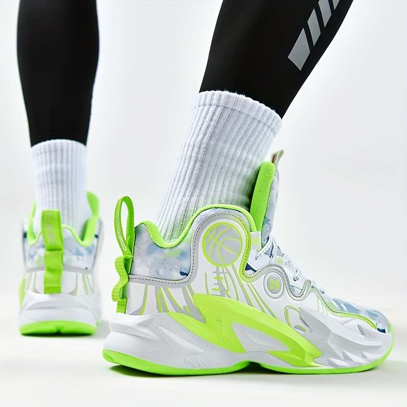 Sneakers Greenish Yellow Size Uk 7