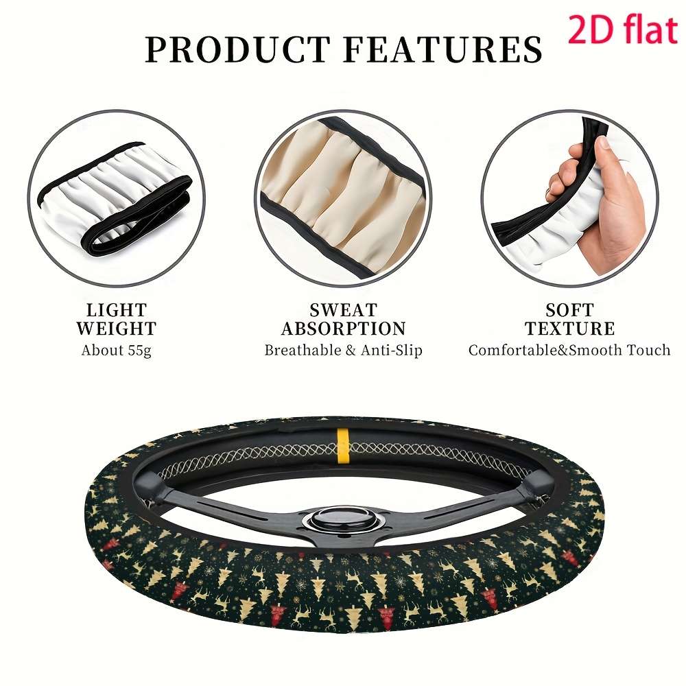 Car Steering Wheel Cover Diameter38.1Cm