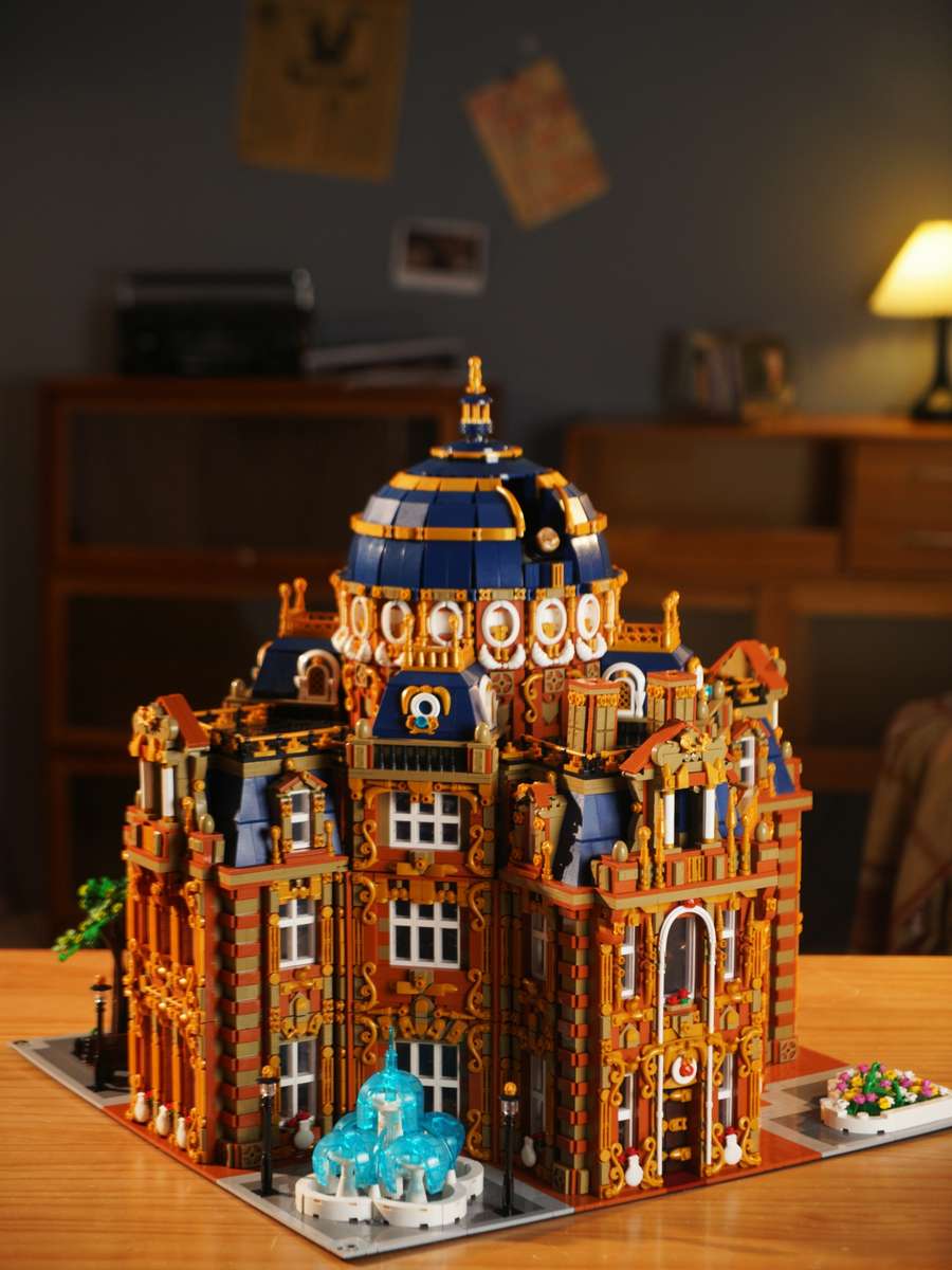 3D Building Model Puzzle Set Model 33229