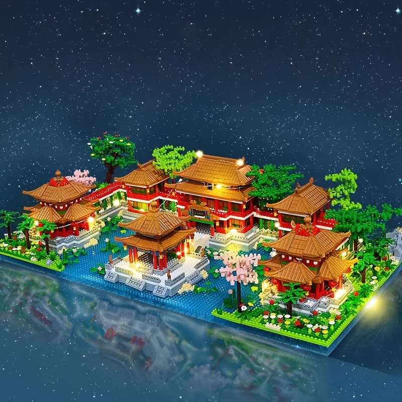 3D Building Model Puzzle Set Style Cp1004