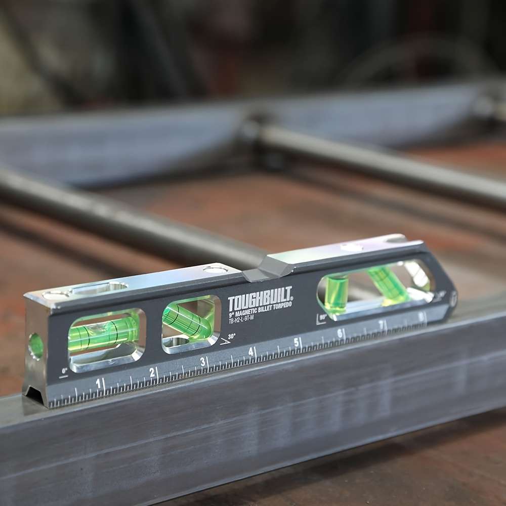 Inch Magnetic Torpedo Level Red