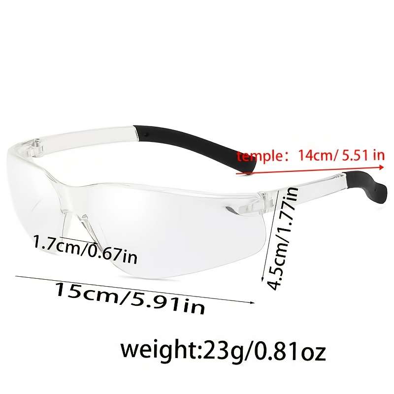 Cycling Glasses Color White