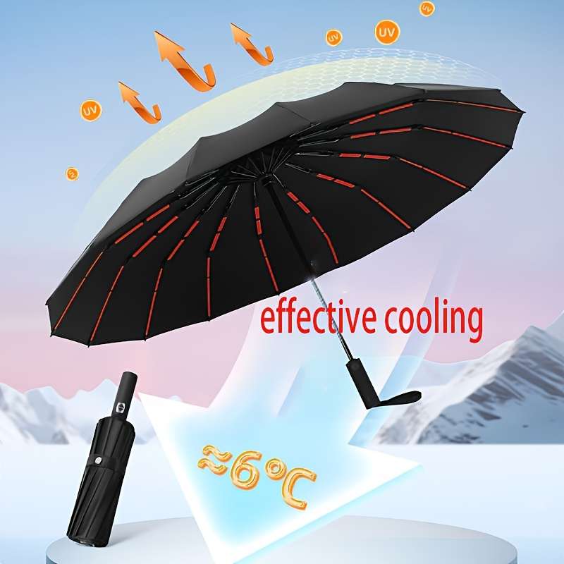 Umbrella Color 12K Dark Blue 33 Automatic Umbrella