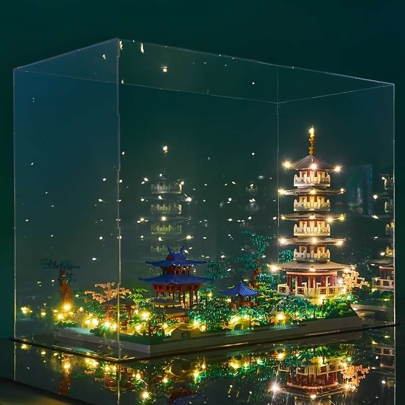3D Building Model Puzzle Set