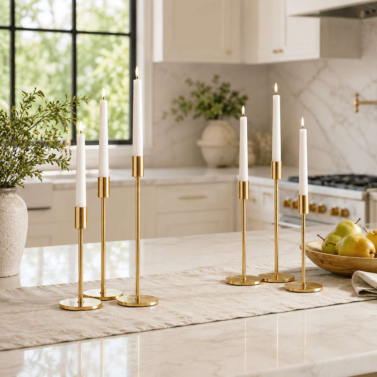 Wedding Supplies Color Golden 6Pcs