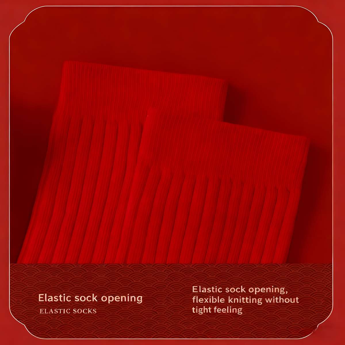 Women S Socks Color Red