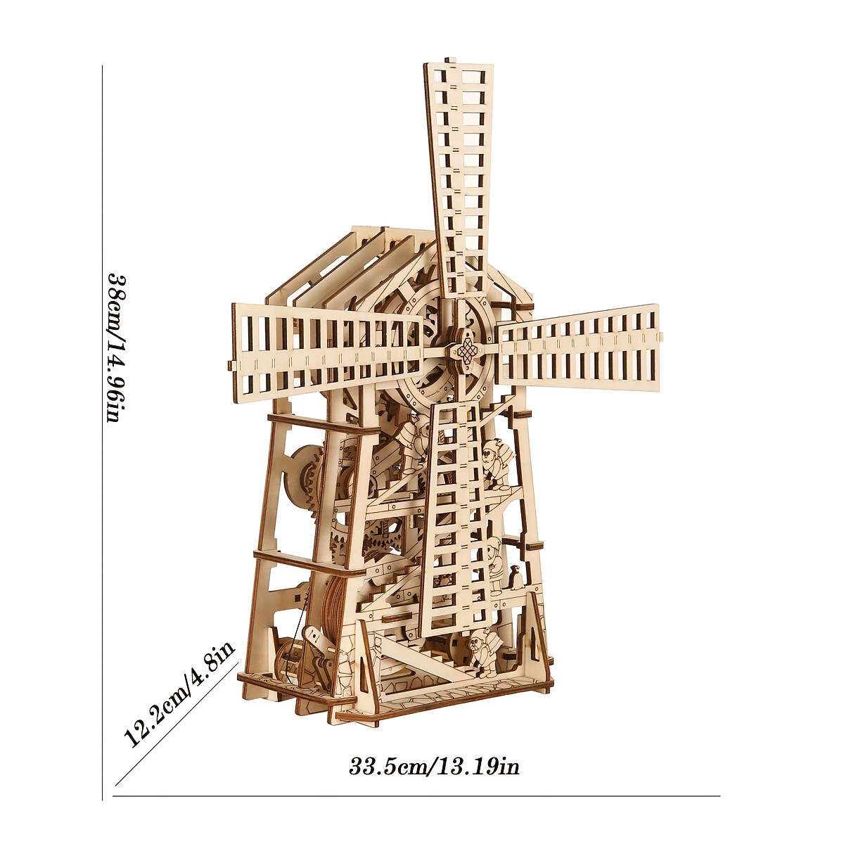 3D Building Model Puzzle Set