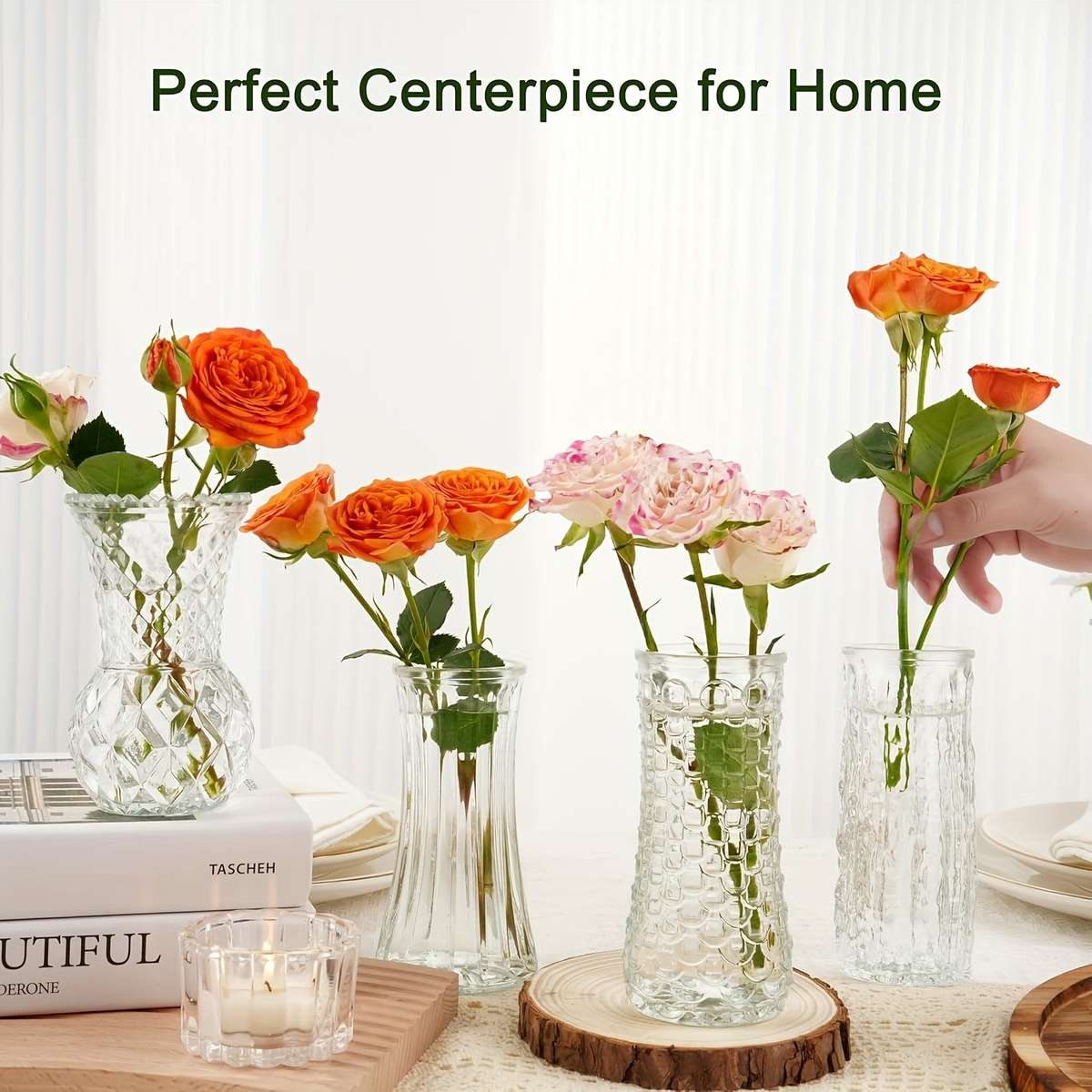 Wedding Supplies Color Transparent Color Quantity 5Pcs Set