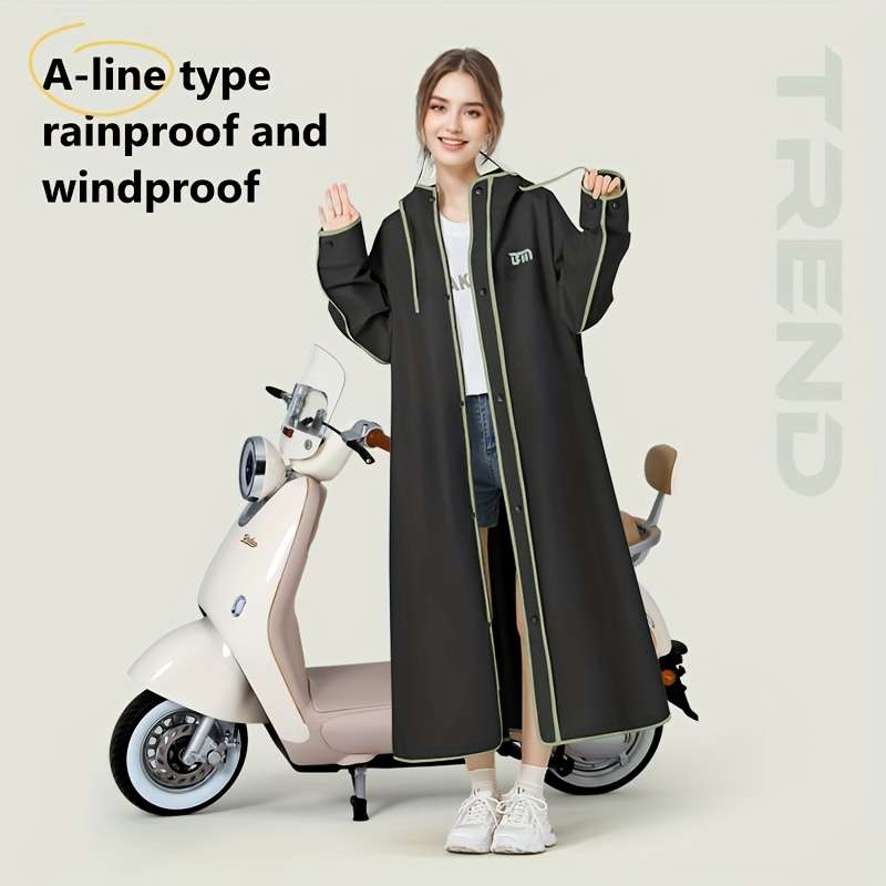 Raincoat White Size M