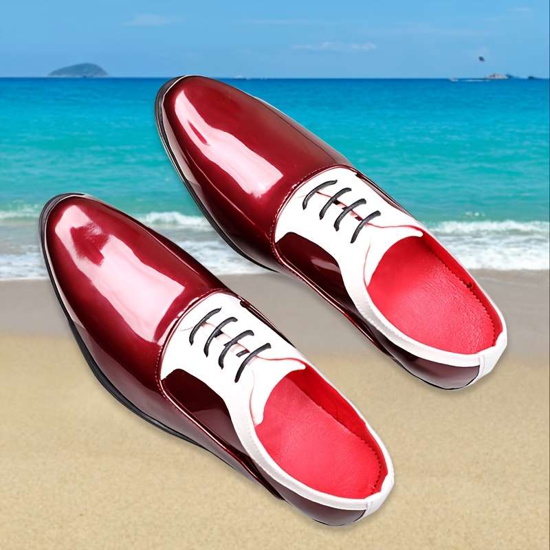 Mens Leather Shoes Color White Sizeuk 7