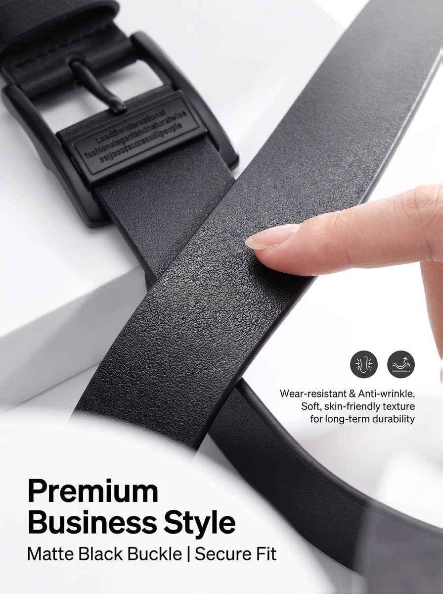 Belt Color Black Size 130Cm